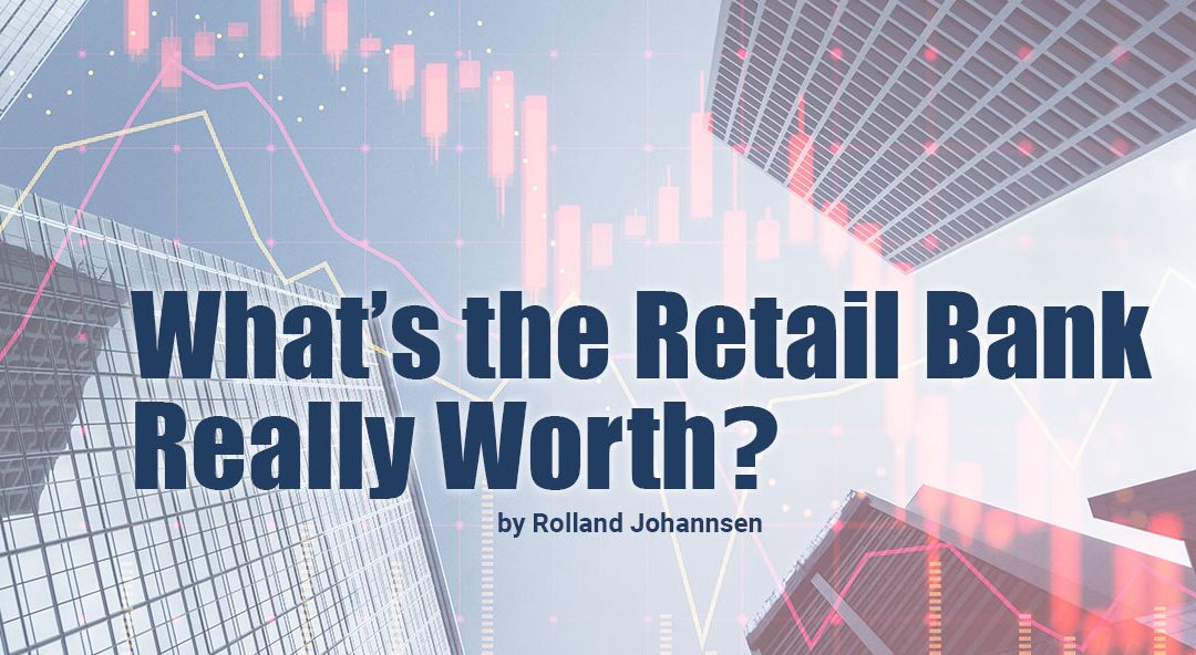 Illustration of a bank building